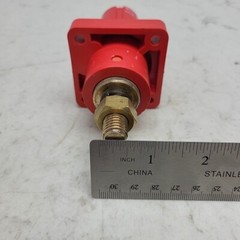 PowerSafe L1 P3 Power Connector Panel Mount 500 Amp IP67 1000 Vac Red *USED