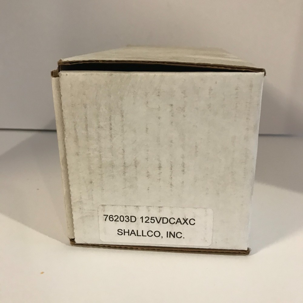 Shallco 76203D 125VDCAXC 1519 – New in Box