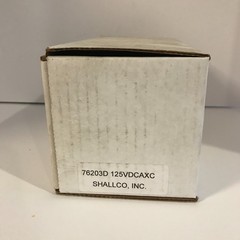 Shallco 76203D 125VDCAXC 1519 – New in Box