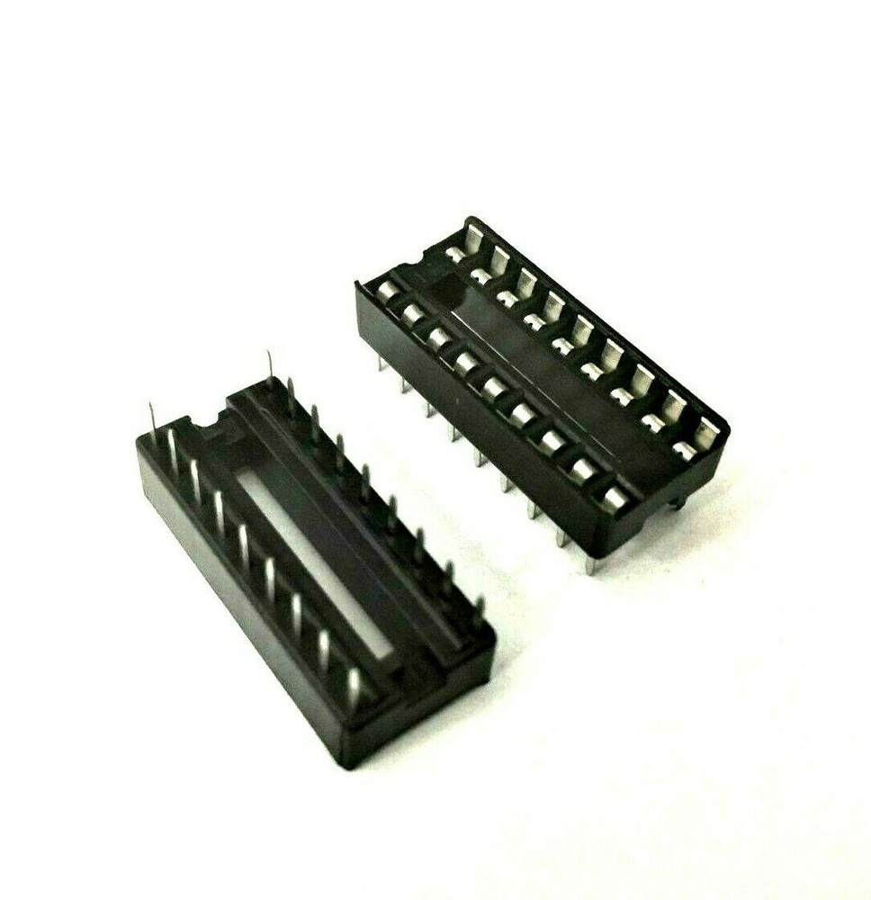 (26x) 18 Pin IC Dip Socket, .100″ Spacing, Winpoint America WIN-01-18 – NEW