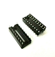(26x) 18 Pin IC Dip Socket, .100″ Spacing, Winpoint America WIN-01-18 – NEW