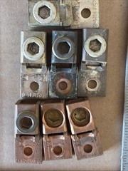 [Qty-7!] SQUARE D KT 6-250MCM Copper Lugs _GOOD TAKE-OUTS!_FAST SHIPPING!