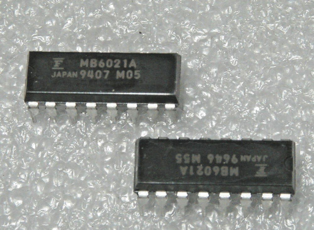 FUJITSU MB6021A SINGLE CHIP CODEC WITH FILTERS – 10 pcs