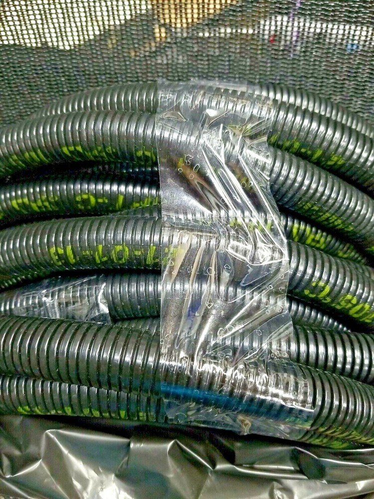 4.8 M 5 x 7 mm Plastic Flexible Corrugated Conduit Tube for Garden, Office Black
