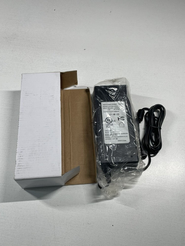 24V 4A 96W Switching Power Supply Adapter 5.5×2.1mm UL Listed YJS120A-2404000D