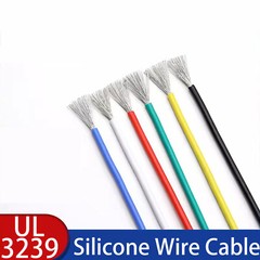 UL3239 Flexible Soft Silicone Wire Cable 14/16/18/20/22/24/26/28/30 AWG