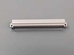 (2) TE 650945-5 Eurocard Connectors, 64 Pin Right Angle