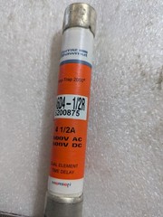FERRAZ SHAWMUT A6D4-1/2R CLASS RK1 FUSE 4 1/2 AMPS 600 VOLTS .. EACH