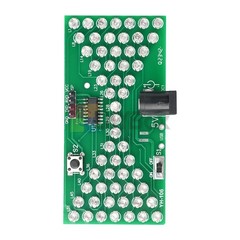 Electronic Hourglass DIY Kit Funny Practice Soldering Kit w/ LED DC Power Cable