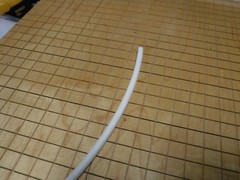 3/16″ WHITE HEAT SHRINK TUBING 4 FEET POLYOLEFIN