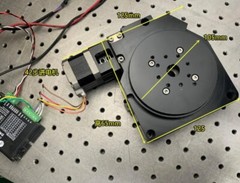 42 Stepper Motor Rotary Tables, High Precision R-axis, Worm Gear, 100 Mm Table