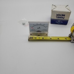 85C1 Panel Current Meter Analog Ammeter 0-50Ua . | 50ua Class 2.5