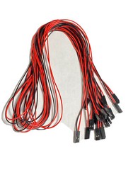 10Pcs 2Pin 26AWG Female to Female 70cm 2.54mm Dupont Jumper Wire Cable Connector