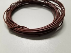 TFE Wire 24 awg Multi Stranded Hook Up UL 1180 200C Silver 13 feet brown