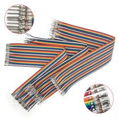 40 Dupont Jump Wire F-F Jumper Breadboard Cable Lead HOBBY Length 10cm – 50cm