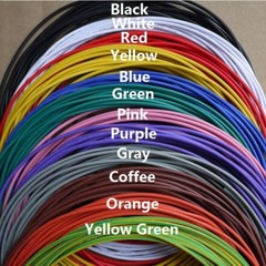 2 Meters UL1015 22AWG 105° 600V Electronic Wire Cable UL Certification