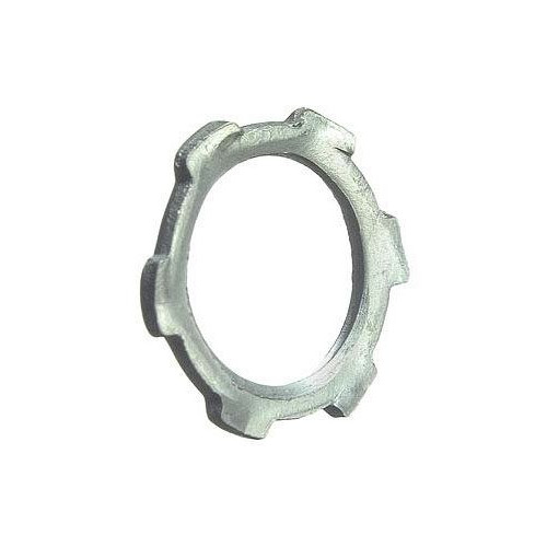 Halex 61925, 2-1/2″, Steel, Threaded Installation, Rigid Conduit Locknut, 1 pc