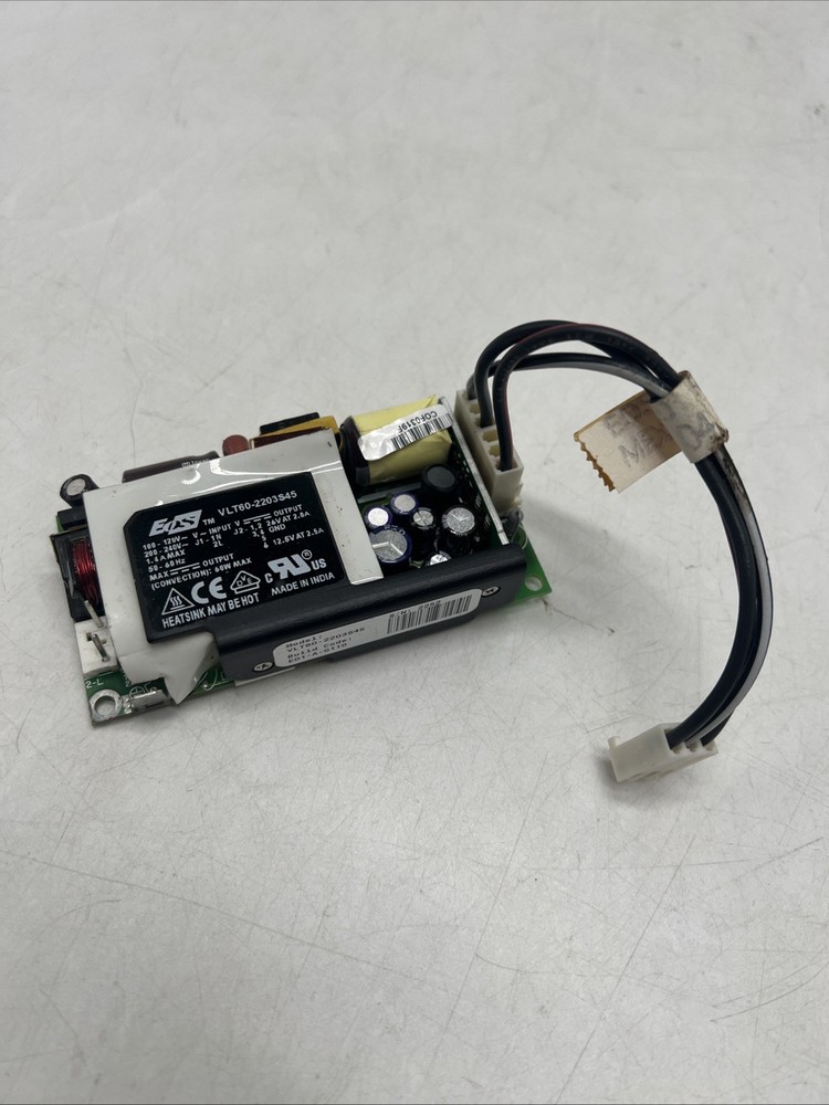 VLT60-3001 – EOS – 60 WATT INDUSTRIAL POWER SUPPLY INPUT 120VAC OUTPUT 5VDC 8A,