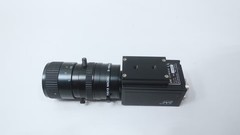 Jai CV-M50 IR Monochrome Camera W/ Canon Ph6x8 Marco Lens 12v-dc