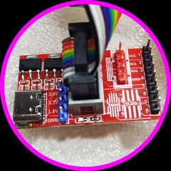 MSOP8 Microchip Probe TVSP8 Patch Pin Burning Spring Thimble 0.65mm Programmer