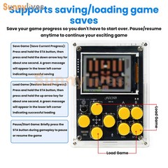 DIY Game Console Kit LCD Multifunctional Weather Clock AI Voice Dialogue Gift