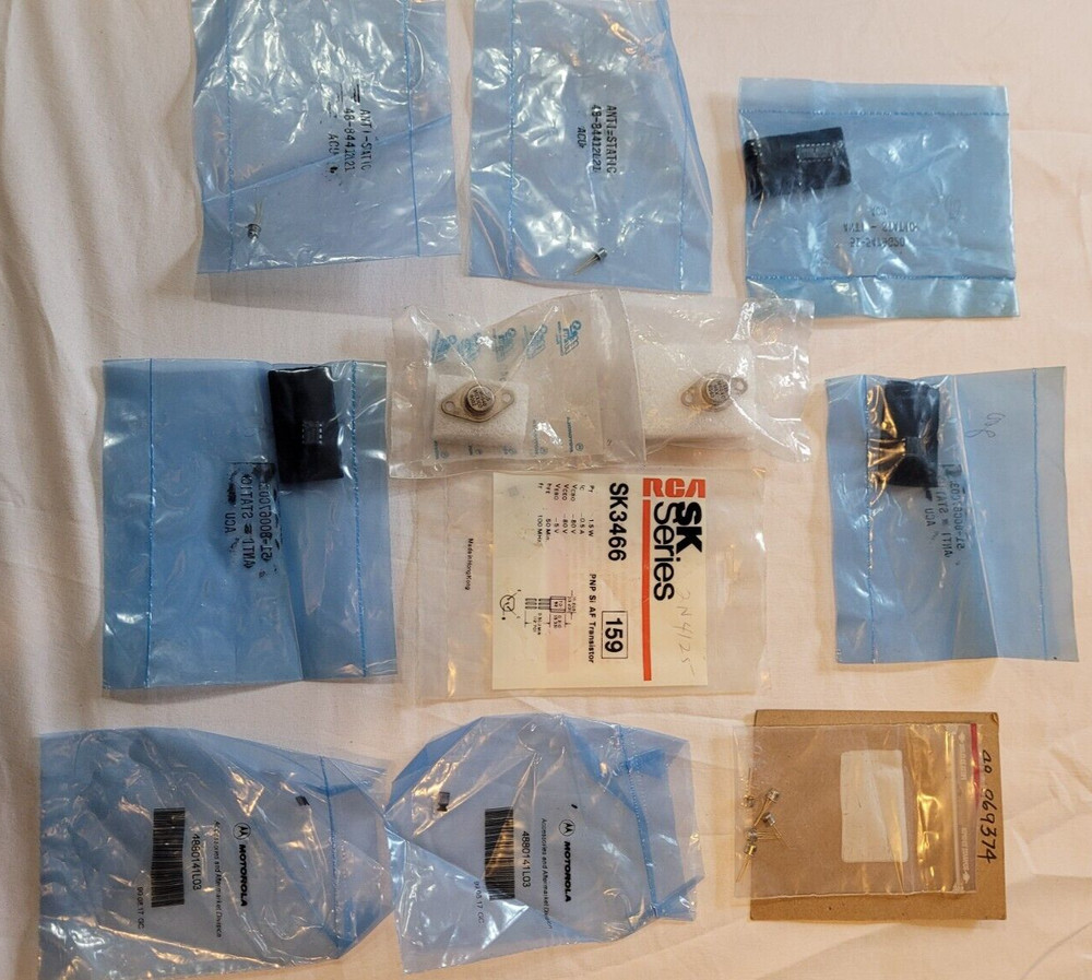 Grab Bag of Various Electronic Parts- New Old Stock Lot 1