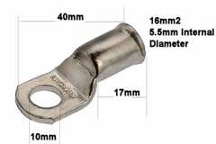 12 volt 50amp Extension Lead -Design Your Own- TYCAB Wire Anderson Battery Lug