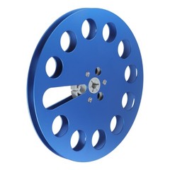 7Inch Tape Reel 12 Holes Aluminium- Empty Tape Spool Aluminum-Alloy