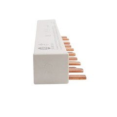 Allen Bradley 1492-A3B1 Bus Bar 3-Phase, 100A, 10 Pins *Cut into 7in Length*