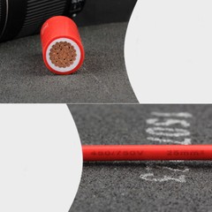 10/16/25/35mm² Copper Core Electrical Cable Hard Wire PVC Insulation Fireproof