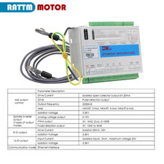 3/4/6 Axis Mach3 Motion Control Card Ethernet Port CNC Breakout Board 2000KHz