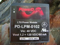 ONE Lot 6 PD-LPM-0102 DC-DC Converters by PowerDsine – DSL LTU – New and Unused