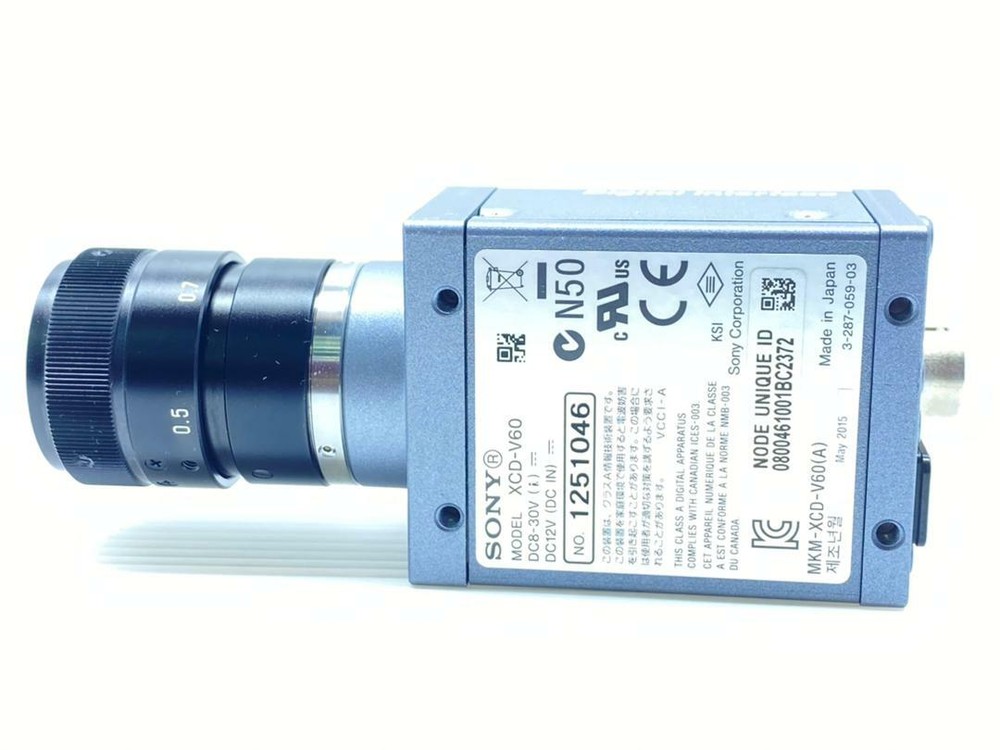 SONY XCD-V60 1/3″ MONOCHROME CCD WITH TAMRON 1:2.8 50MM