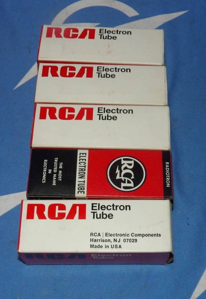 Lot of 5 NIB RCA 884 Electron Tube + 1 Year Warranty