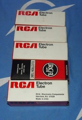 Lot of 5 NIB RCA 884 Electron Tube + 1 Year Warranty