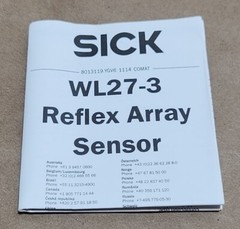 *NEW* Sick WL27-3P3402S17 Reflex Array Sensor 10-30Vdc 1051529 + WARRANTY! 🇺🇸