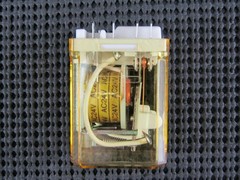 Idec RR2BA-UAC24V Power Relay DPDT 24VAC 10A RR Series Non-Latching – New No Box
