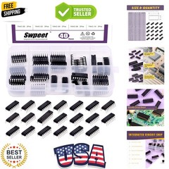 40Pcs 20 Different Types 74HCxx and 74LSxx Series Logic IC Assortment Kit wit…