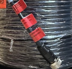 Fireye 59-598-90 90m Wired Industrial Comm Burner Flame Cable Assembly 295 FEET