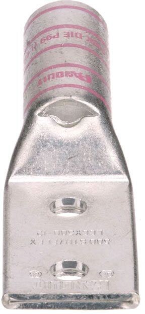 Panduit LCCX500-12-6, 500 KCMIL, 1/2″ Stud, Copper, 2-Hole Compression Lug, 1 pc