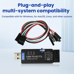 USB to IC2 IIC/TTL Serial Port UART Communication Module Flashing Downloader