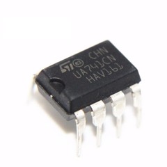 20PCS STMicroelectronics UA741CN UA741 Operational Amplifier OpAmp DIP-8 New IC