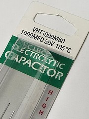 NEW VHT1000M50 Electrolytic Capacitor 50V 105°C High Temperature D2