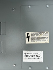 ABB 600A 3PH 240V 42 Circuit Main Lug Only Outdoor Load Center w/ Enclosure