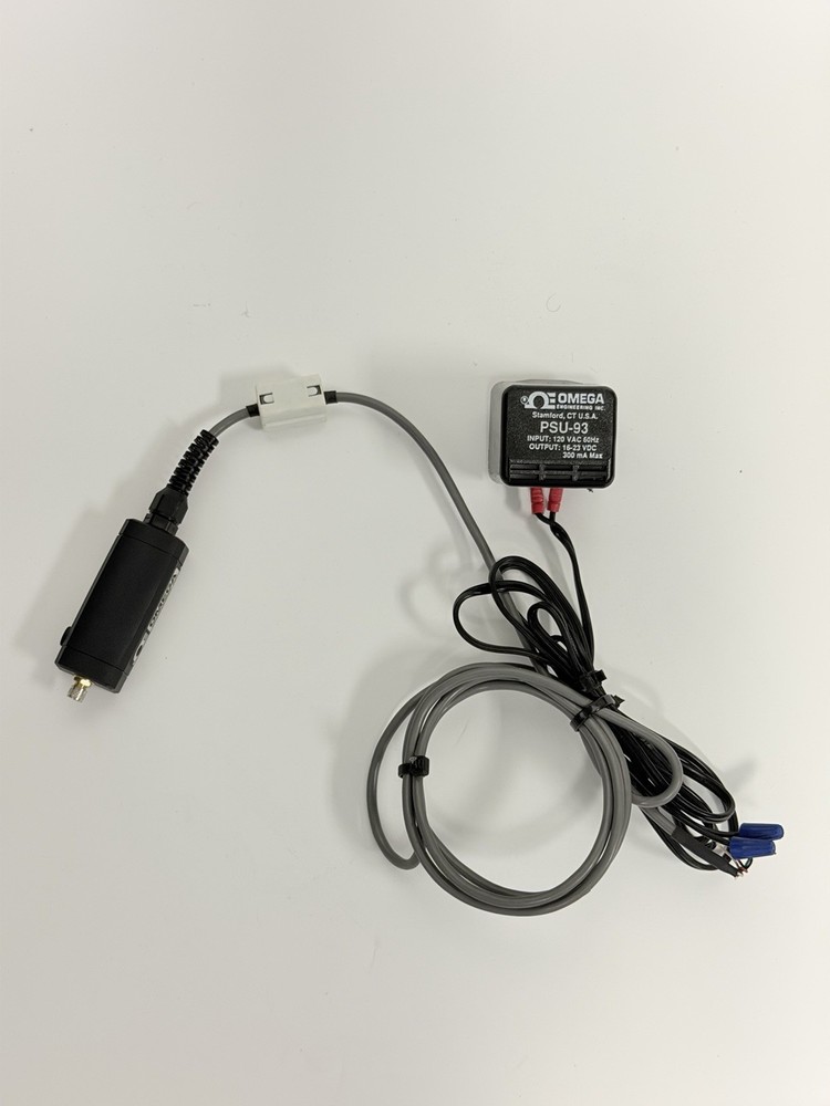 OMEGA ENGINEERING UWTC-REC6-V2 WIRELESS TRANSCEIVER MODULE W/ PSU-93 ADAPTER