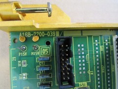 FANUC CIRCUIT BOARD A16B-2200-0391/08B, A16B-2200-039, SERIA 1-2 AXES CNC LATHE