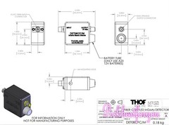 1PC NEW THORLABS DET08CFC/M Detector (Fedex or DHL) #H822DD DX