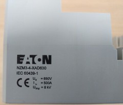 EATON 138389 – NZM3-4-XAD630 – Busbar adapter, 4p, for NZM3, 630A, UL508