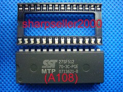 1 SET SST27SF512-70-3C-PGE 27SF512-70 plus DIP sockets (A108)