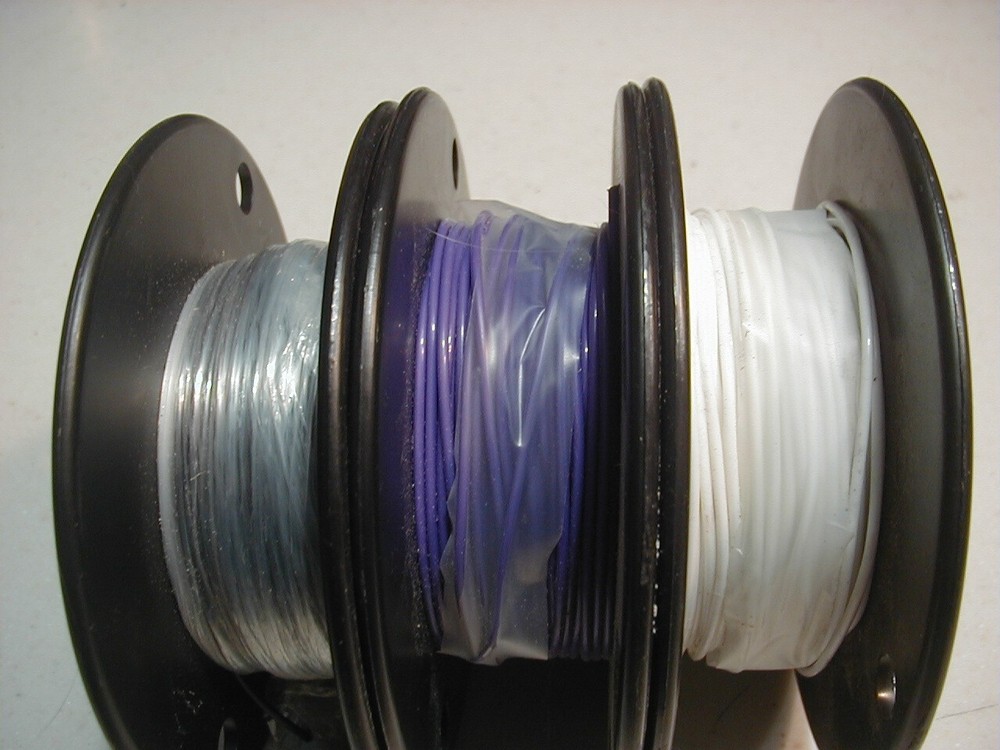 Belden #20 PTFE Teflon ins wire, stranded, silver plated copper 100 ft roll NOS